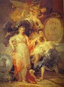 Francisco Jose de Goya, Allegory of the City of Madrid.